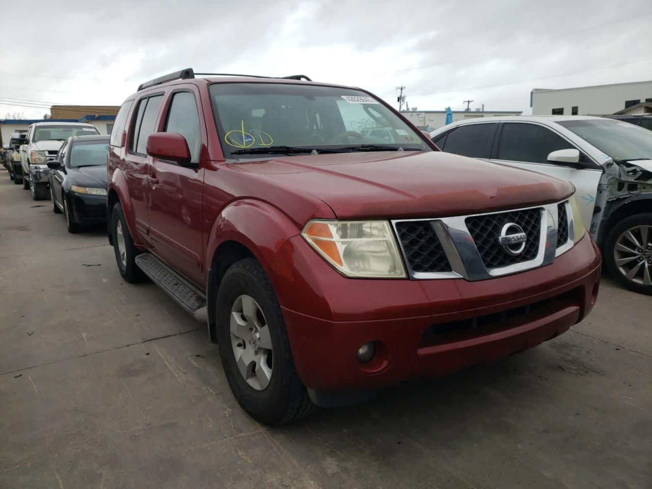 Photo 1 from auction – 2006 NISSAN PATHFINDER with VIN 5N1AR18U96C607105