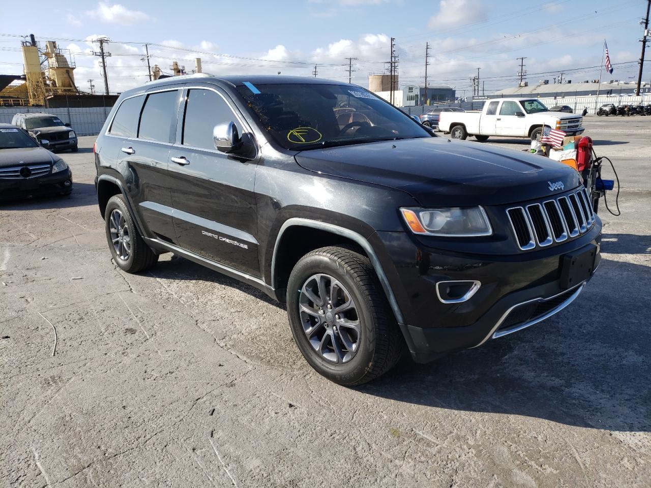JEEP GRAND CHER 2014 with VIN 1C4RJFBG1EC214504 - Photo from auction