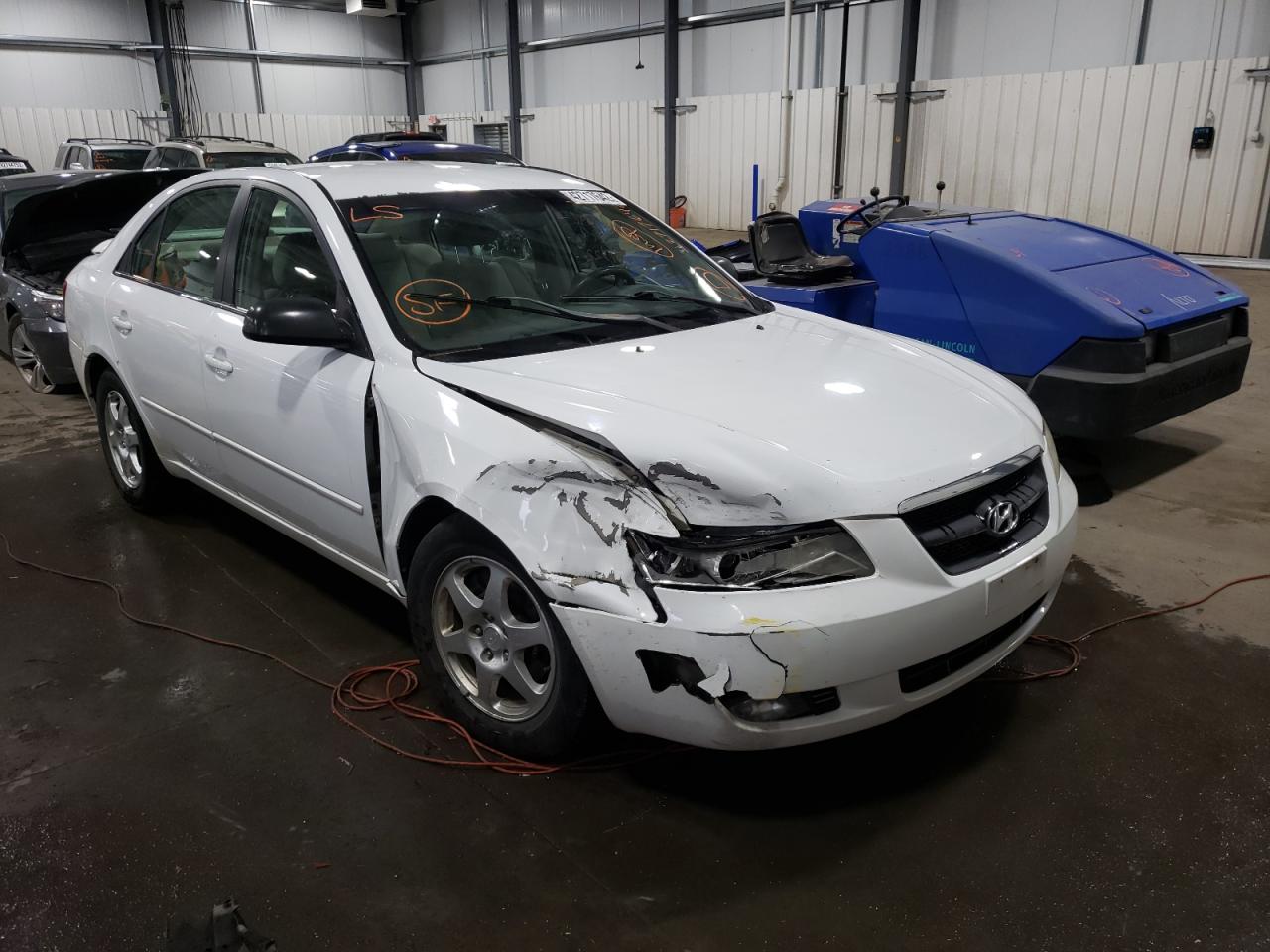 HYUNDAI SONATA GLS 2006 with VIN 5NPEU46F96H153338 - Photo from auction