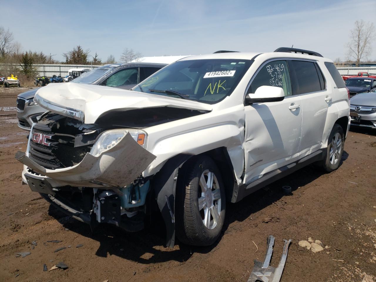 Photo 2 from auction – 2016 GMC TERRAIN SL with VIN 2GKFLTE30G6115435