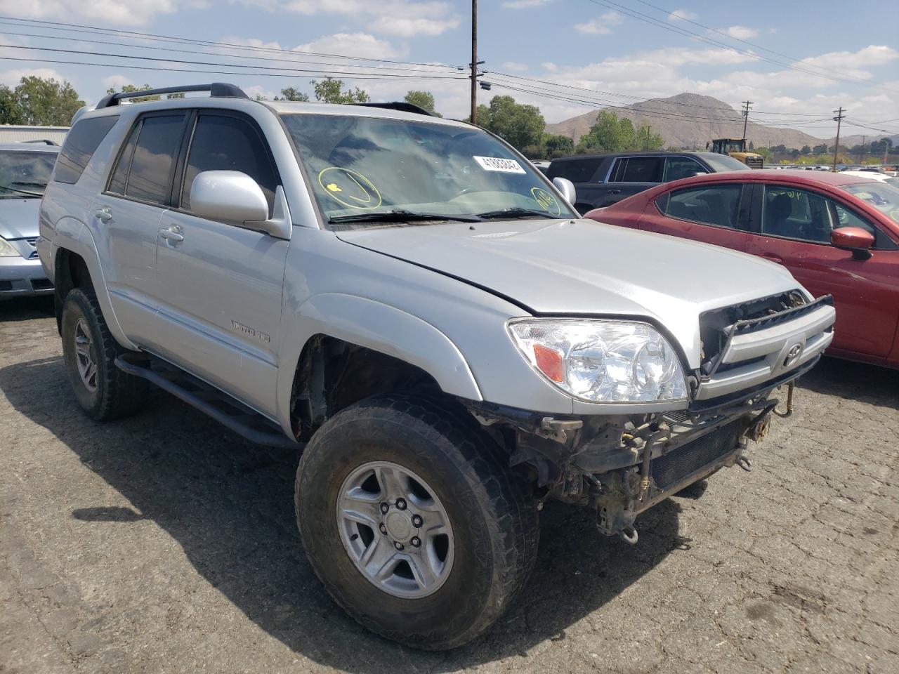 TOYOTA 4RUNNER LI 2005 with VIN JTEBT17R350047925 - Photo from auction