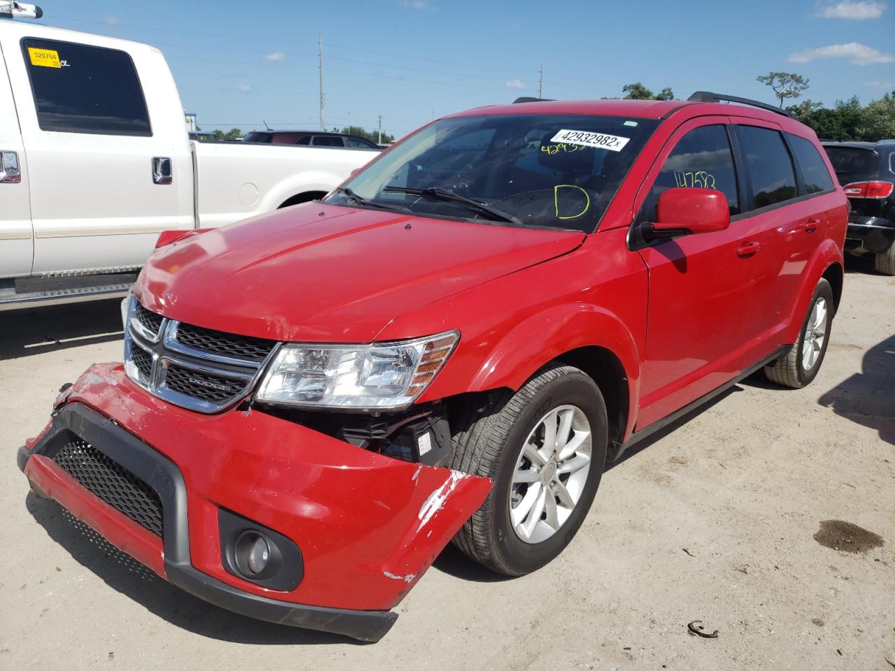 Photo 2 from auction – 2013 DODGE JOURNEY SX with VIN 3C4PDCBB4DT503767