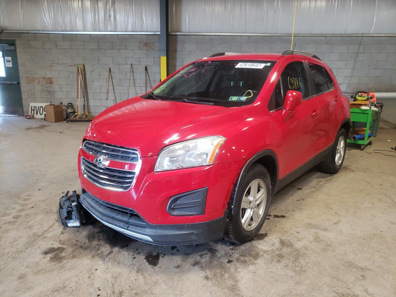 Photo 2 from auction – 2015 CHEVROLET TRAX 1LT with VIN KL7CJLSB6FB234339