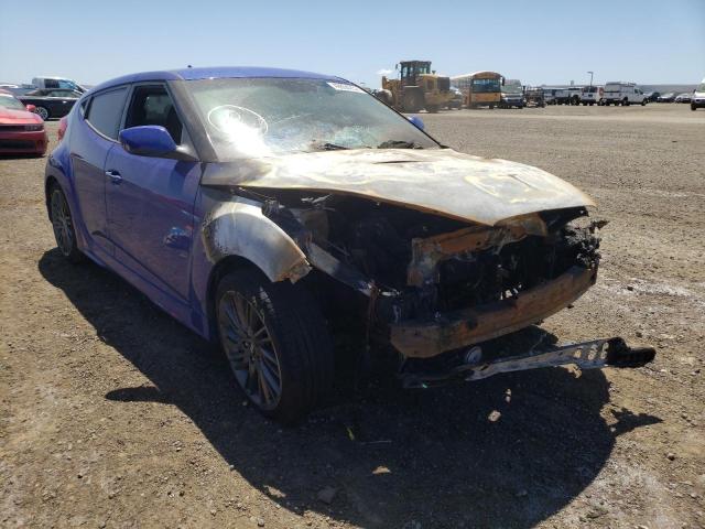 HYUNDAI VELOSTER 2013 with VIN KMHTC6AD6DU152819 - Photo from auction