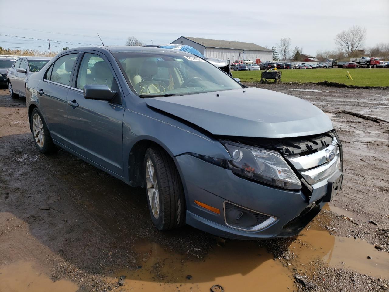 FORD FUSION SEL 2012 with VIN 3FAHP0JA2CR223642 - Photo from auction