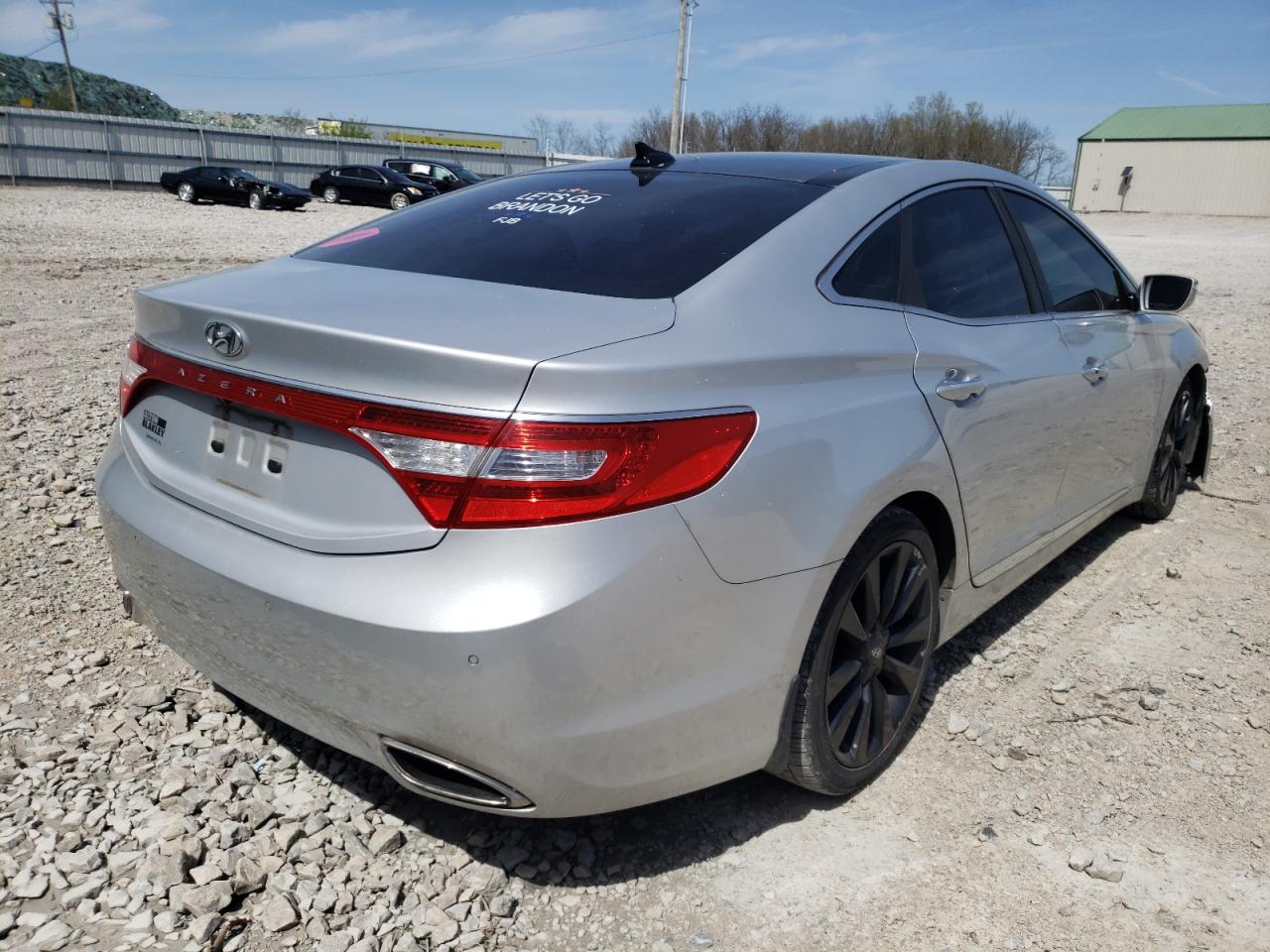 Photo 4 from auction – 2012 HYUNDAI AZERA GLS with VIN KMHFH4JG3CA187914