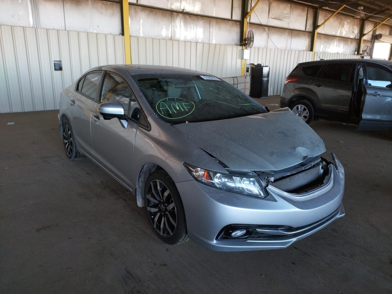 Photo 1 from auction – 2015 HONDA CIVIC EXL with VIN 19XFB2F9XFE090022
