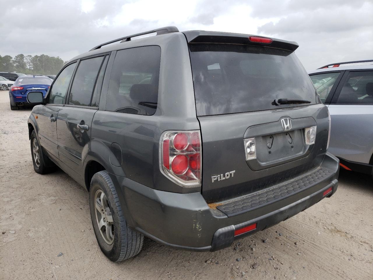 Photo 3 from auction – 2007 HONDA PILOT EXL with VIN 5FNYF28597B033605