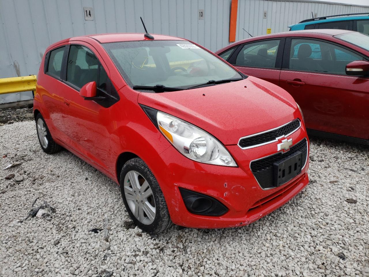 CHEVROLET SPARK 1LT 2014 with VIN KL8CD6S94EC568301 - Photo from auction