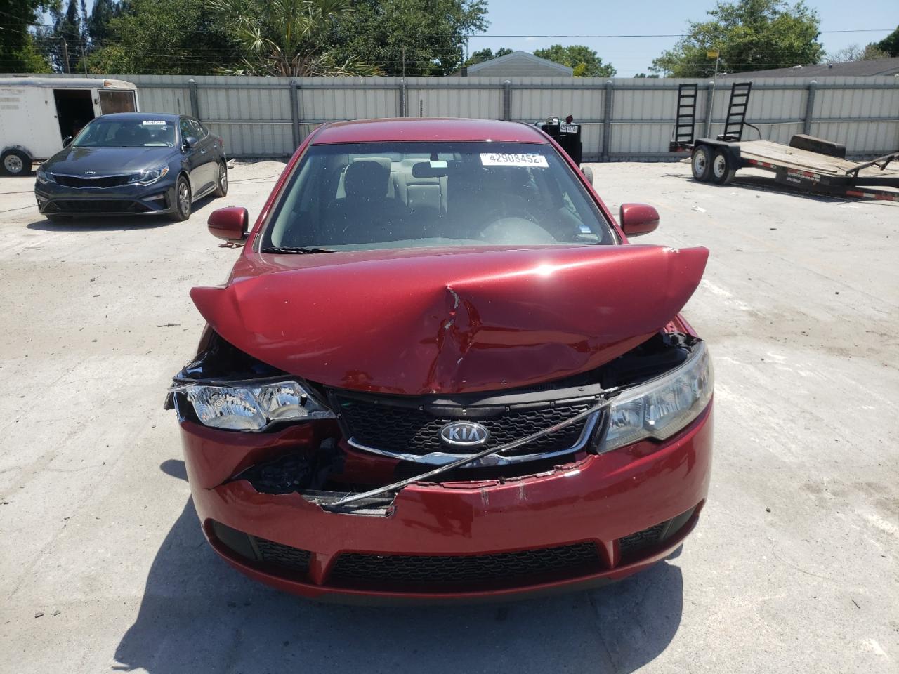 Photo 9 from auction – 2012 KIA FORTE EX with VIN KNAFU4A25C5544276