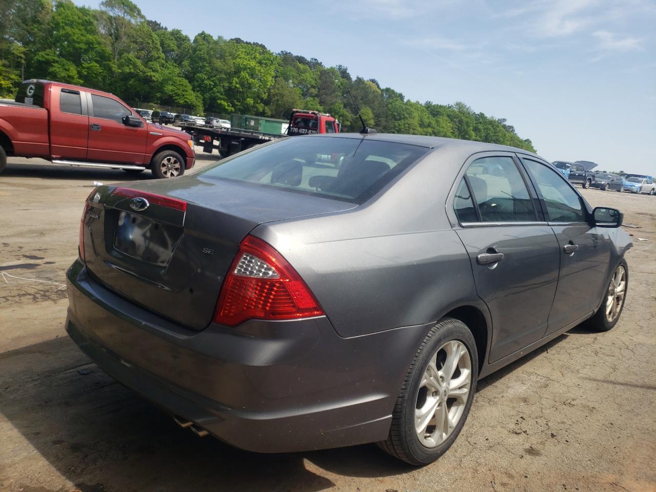 Photo 4 from auction – 2012 FORD FUSION SE with VIN 3FAHP0HA9CR419969