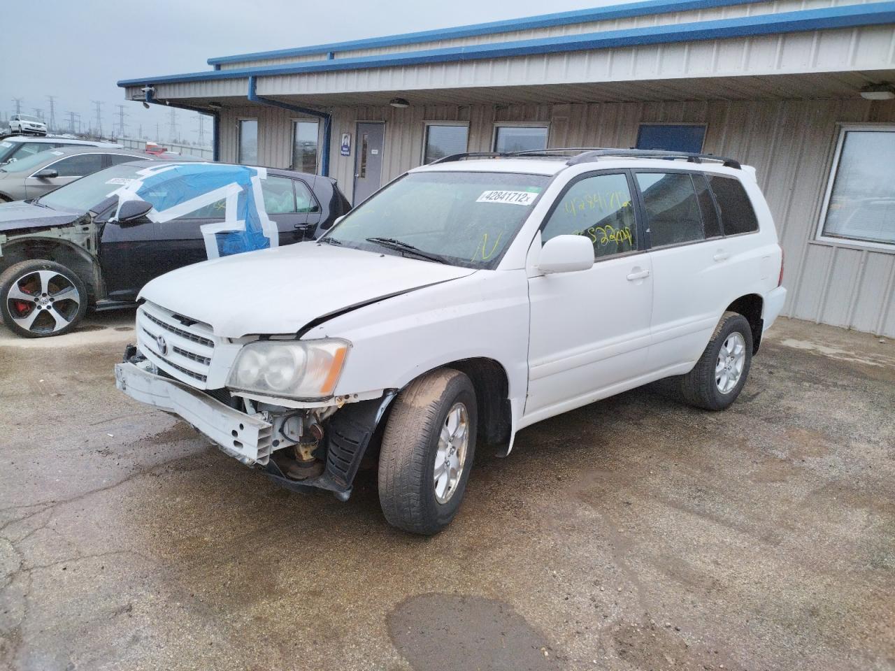 Photo 2 from auction – 2003 TOYOTA HIGHLANDER with VIN JTEGF21A730078551