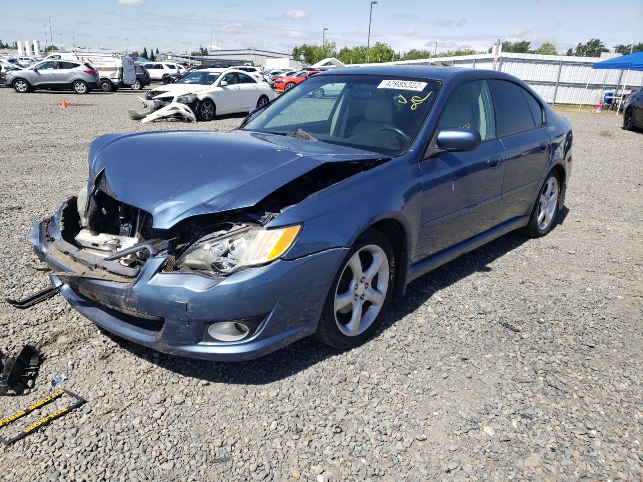 Photo 2 from auction – 2008 SUBARU LEGACY 2.5 with VIN 4S3BL626287221820