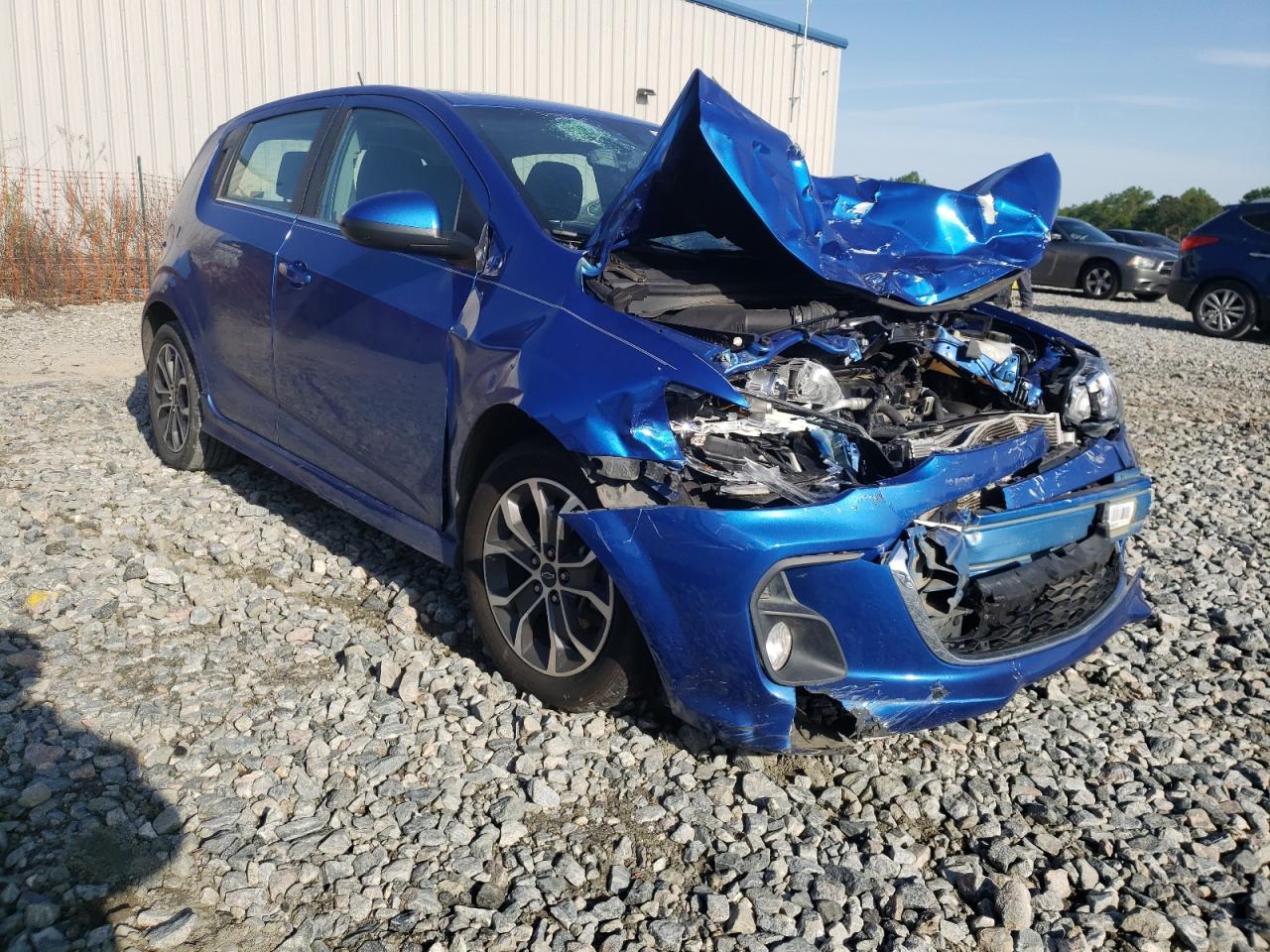 Photo 1 from auction – 2020 CHEVROLET SONIC with VIN 1G1JD6SB0L4104679