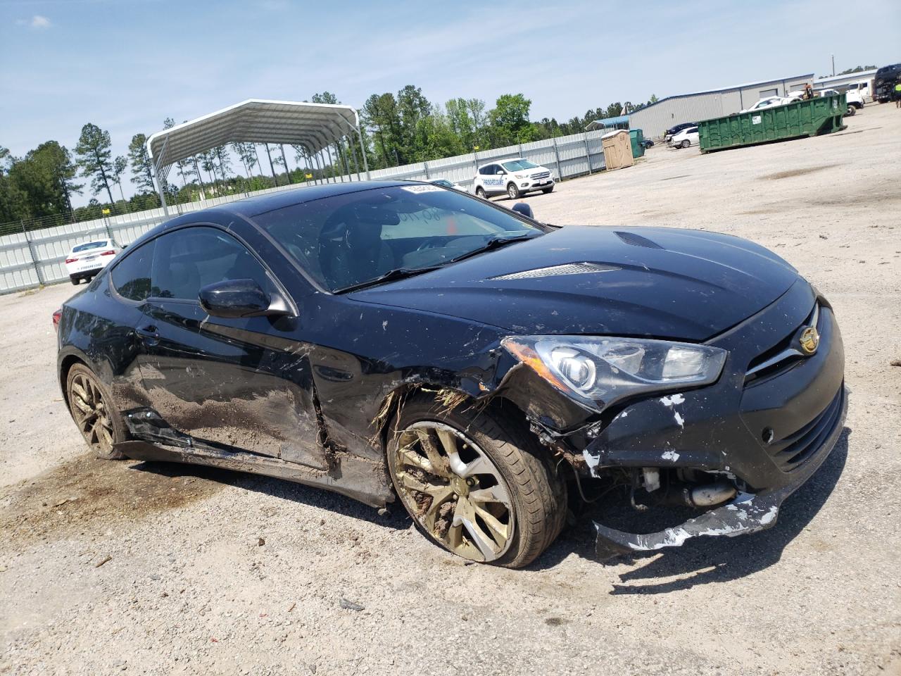 HYUNDAI GENESIS CO 2013 with VIN KMHHT6KD2DU093191 - Photo from auction