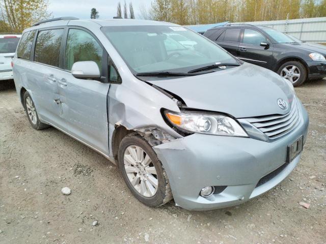 TOYOTA SIENNA XLE 2014 with VIN 5TDDK3DCXES080963 - Photo from auction