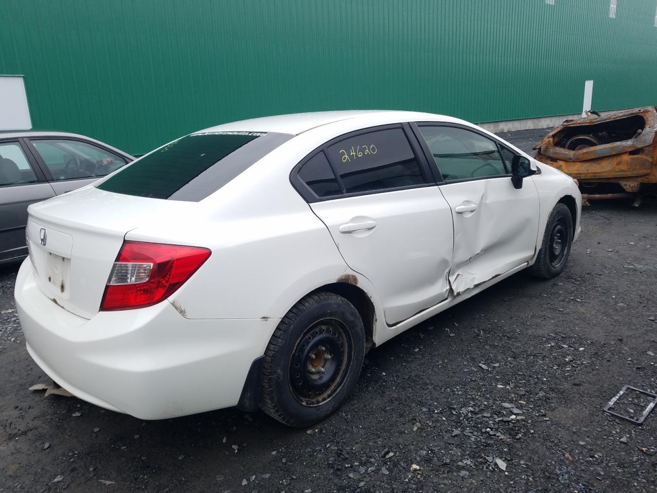 Photo 4 from auction – 2012 HONDA CIVIC LX with VIN 2HGFB2E44CH025125