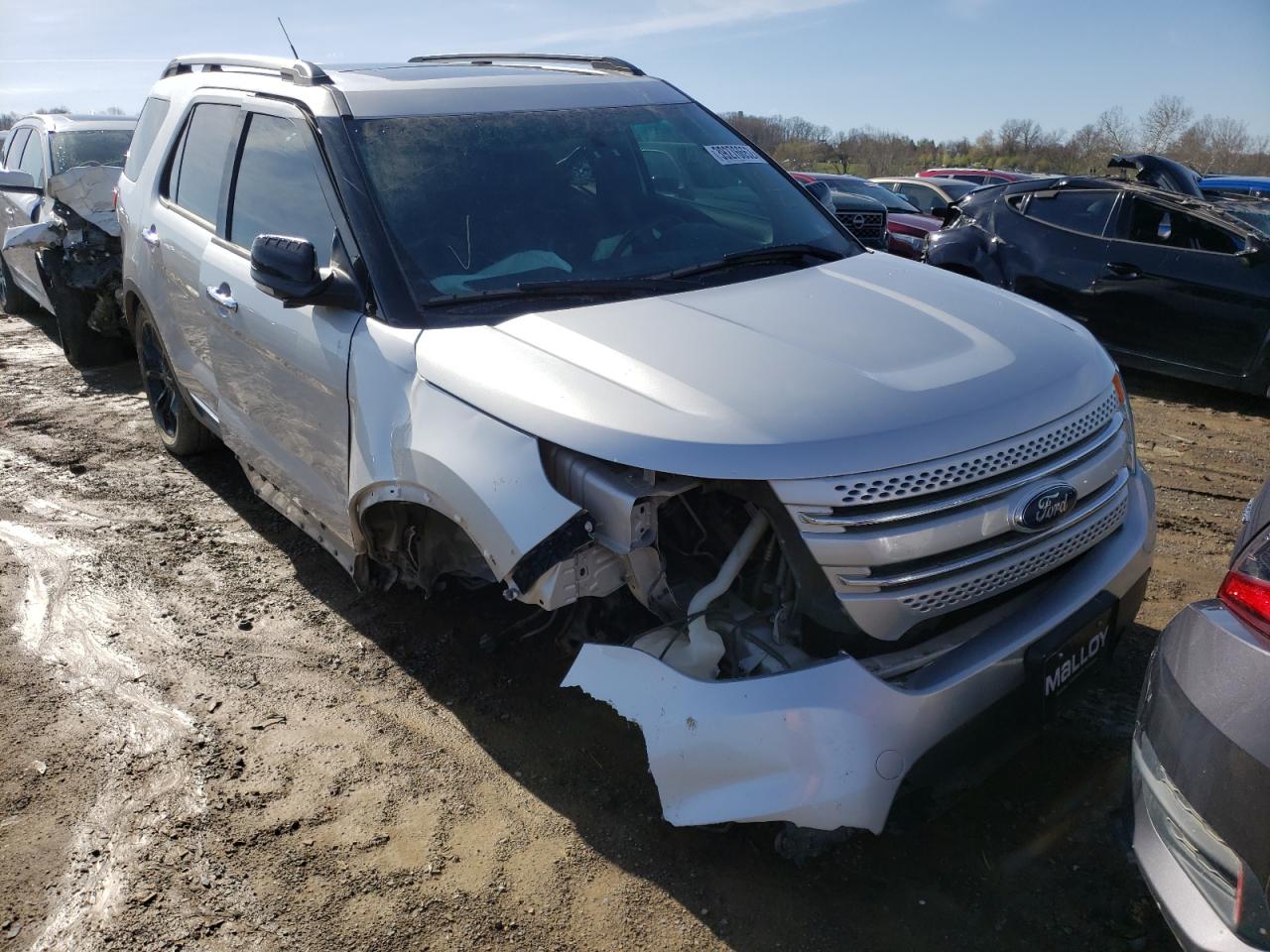 FORD EXPLORER X 2015 with VIN 1FM5K8D84FGA11724 - Photo from auction