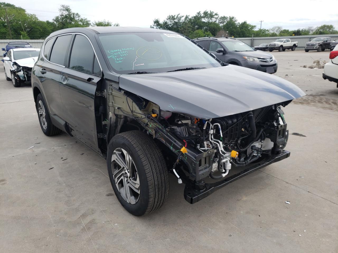 HYUNDAI SANTA FE S 2022 with VIN 5NMS14AJ0NH397978 - Photo from auction