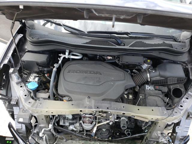 HONDA PILOT SE 2021 with VIN 5FNYF5H27MB027949 - Photo from auction