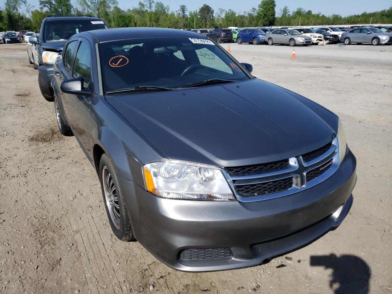 Photo 9 from auction – 2012 DODGE AVENGER SE with VIN 1C3CDZAG4CN285038
