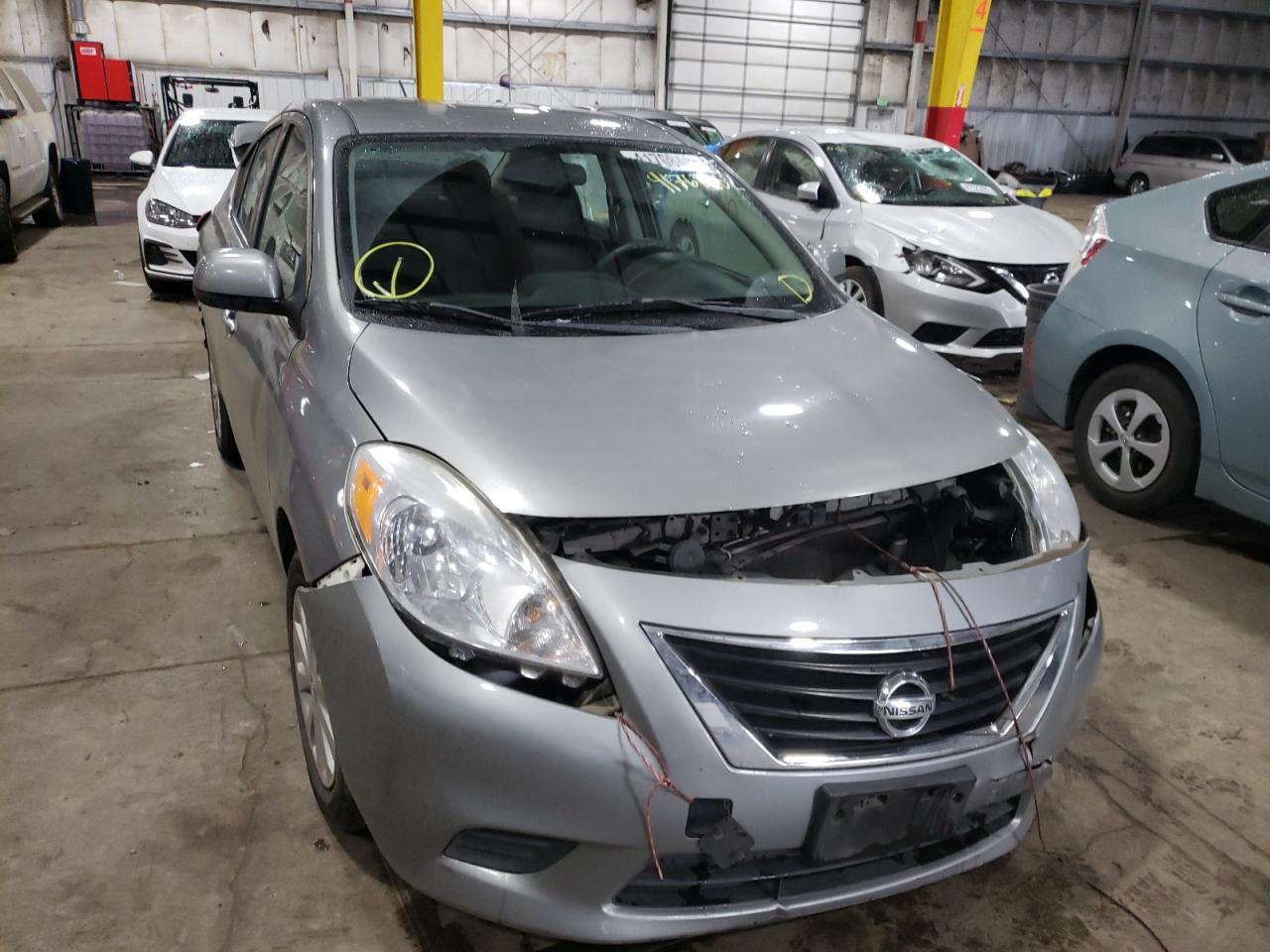 Photo 1 from auction – 2014 NISSAN VERSA S with VIN 3N1CN7AP8EL835523