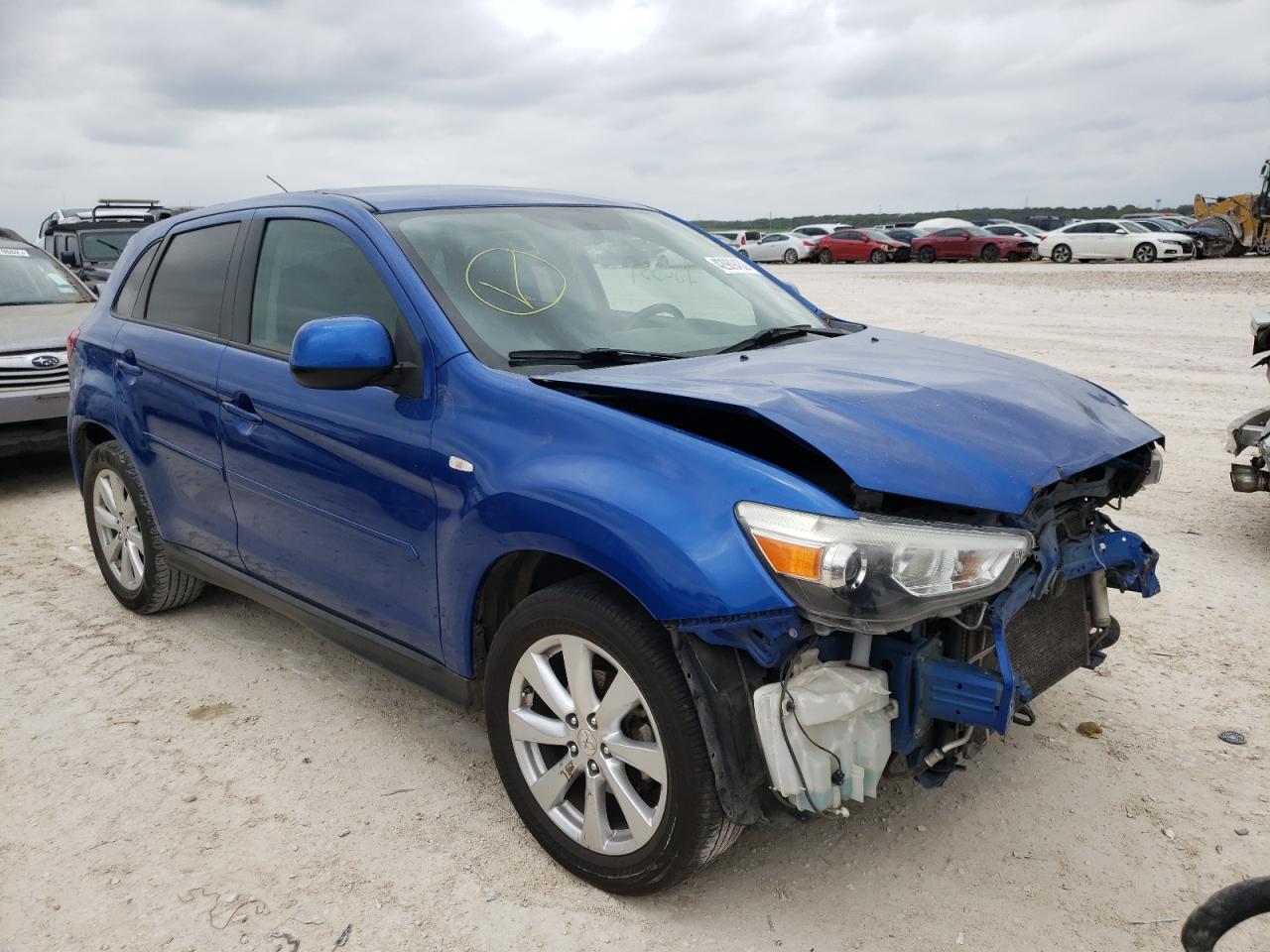 Foto 1 de la subasta – 2015 MITSUBISHI OUTLANDER con VIN 4A4AP3AU6FE020308