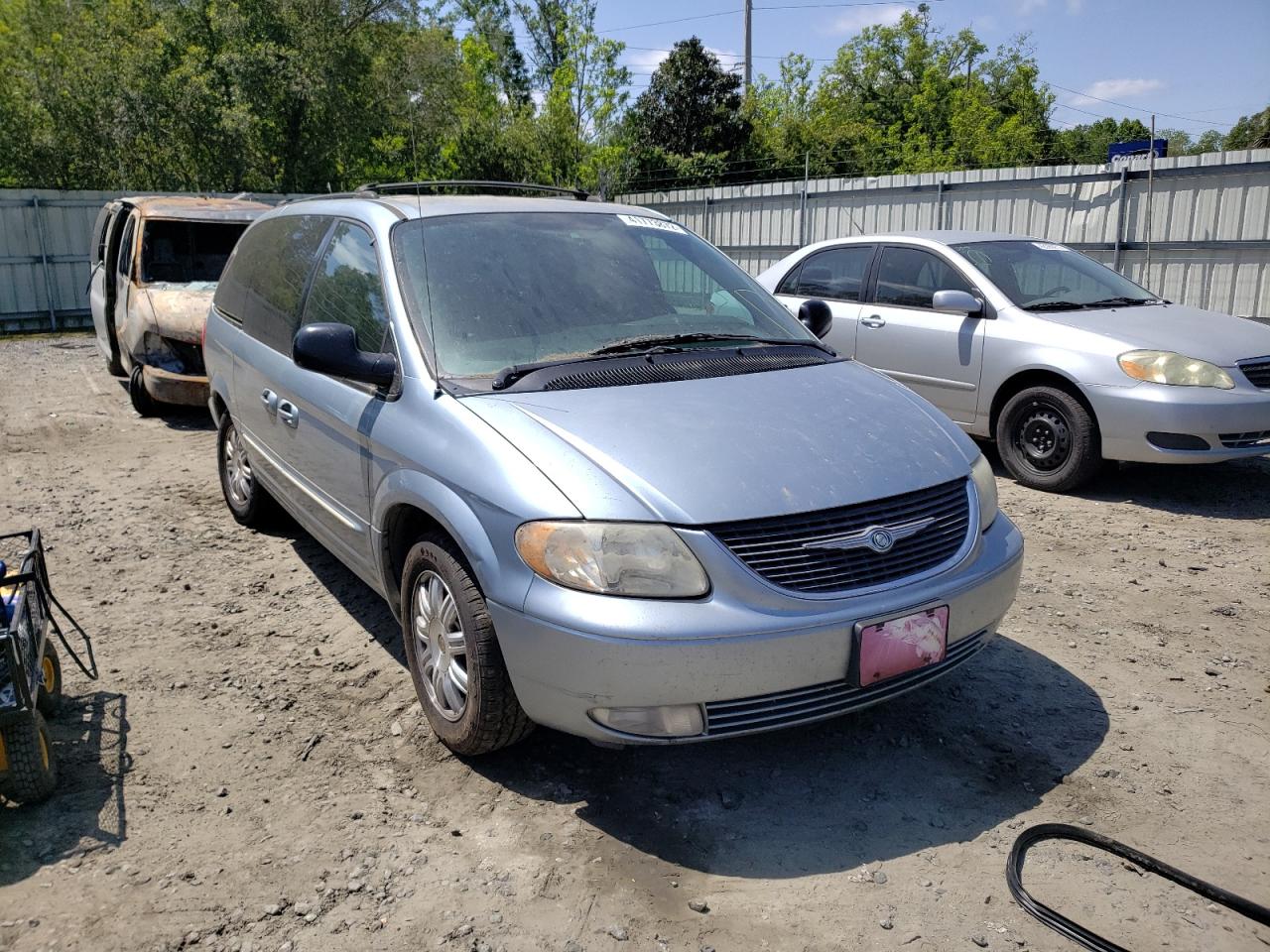 CHRYSLER TOWN & COU 2004 with VIN 2C4GP54L84R617749 - Photo from auction