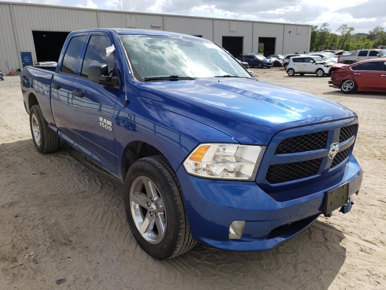RAM 1500 ST 2018 with VIN 1C6RR6FG3JS229709 - Photo from auction