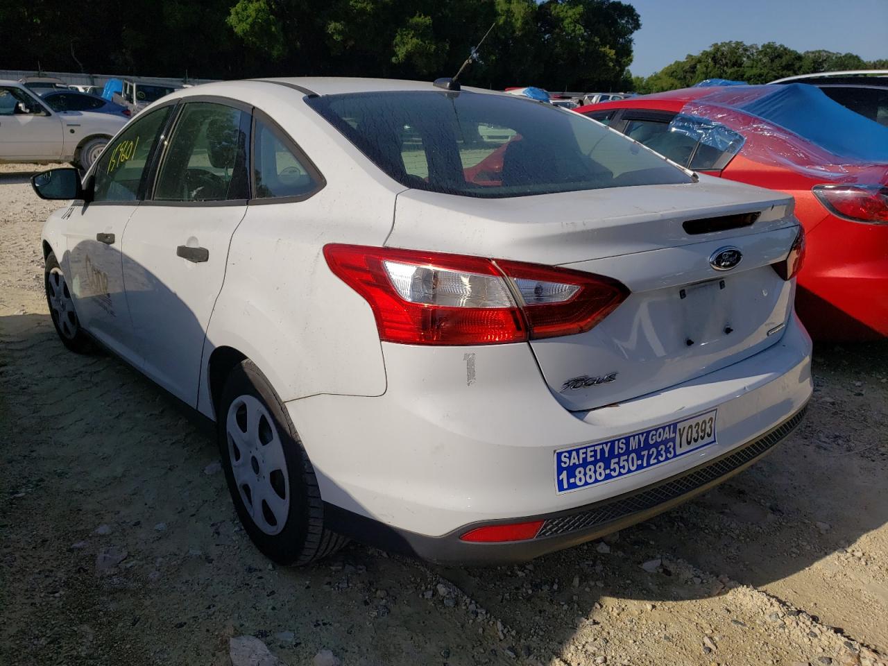 Photo 3 from auction – 2013 FORD FOCUS S with VIN 1FADP3E22DL237270
