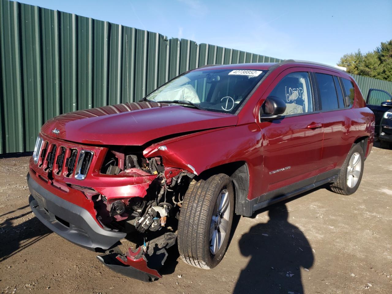 Photo 2 from auction – 2017 JEEP COMPASS SP with VIN 1C4NJDBB2HD144064