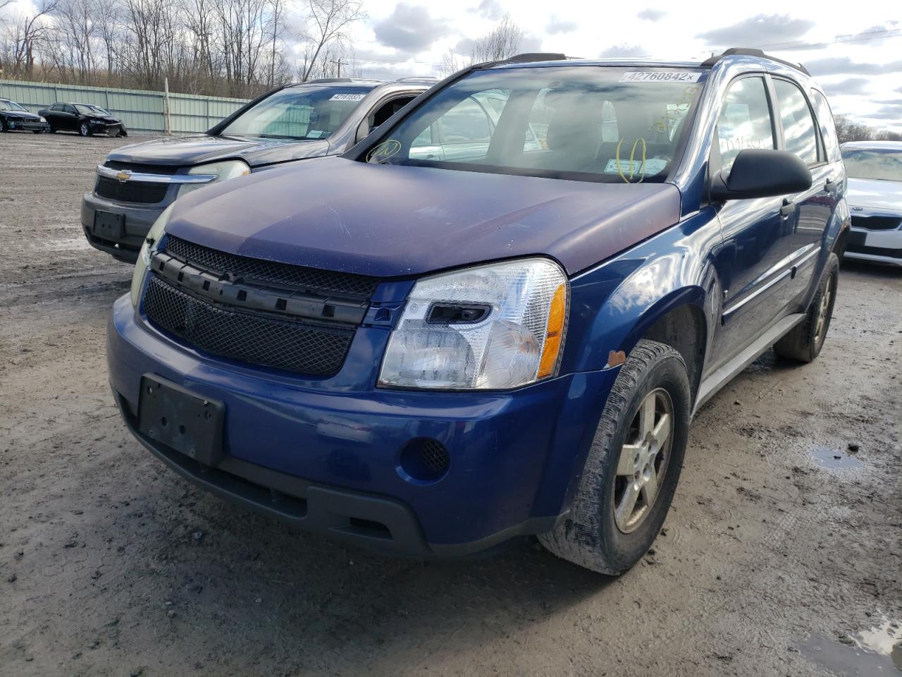 Photo 2 from auction – 2008 CHEVROLET EQUINOX LS with VIN 2CNDL23F986019231