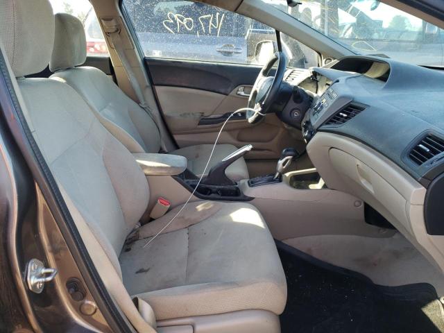 Photo 5 from auction – 2012 HONDA CIVIC with VIN 2HGFB2F89CH601163
