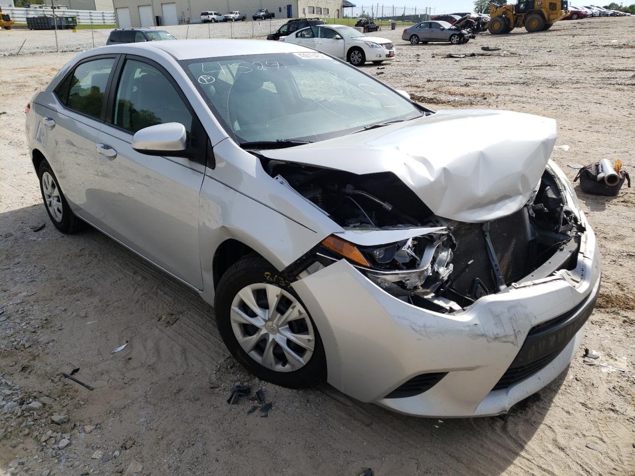 Photo 1 from auction – 2015 TOYOTA COROLLA L with VIN 2T1BURHE9FC274524