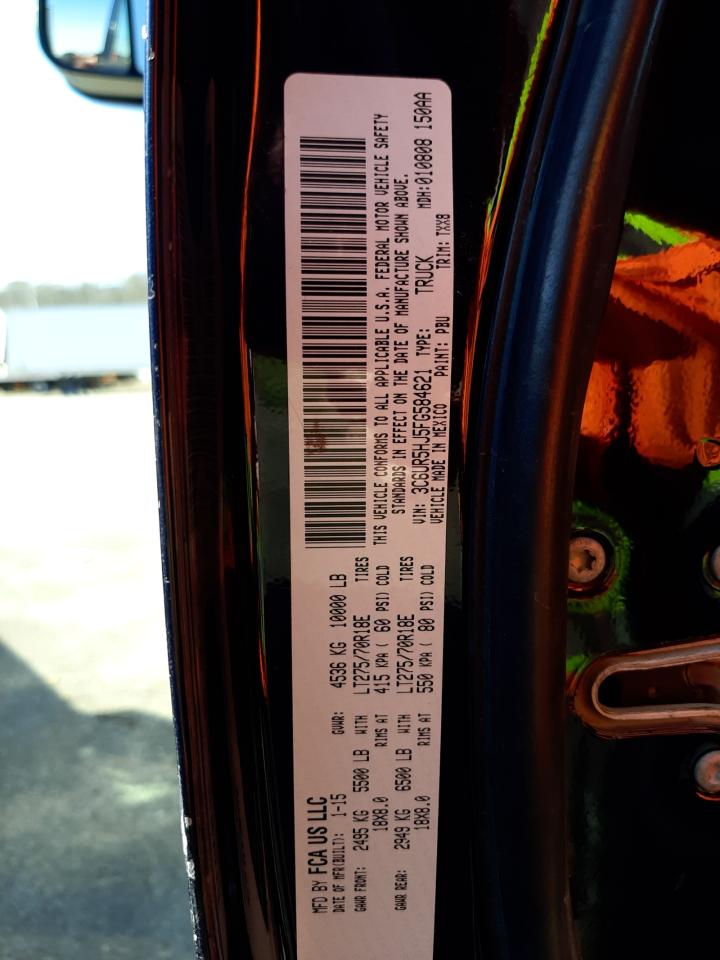 Photo 10 from auction – 2015 RAM 2500 ST with VIN 3C6UR5HJ5FG584621
