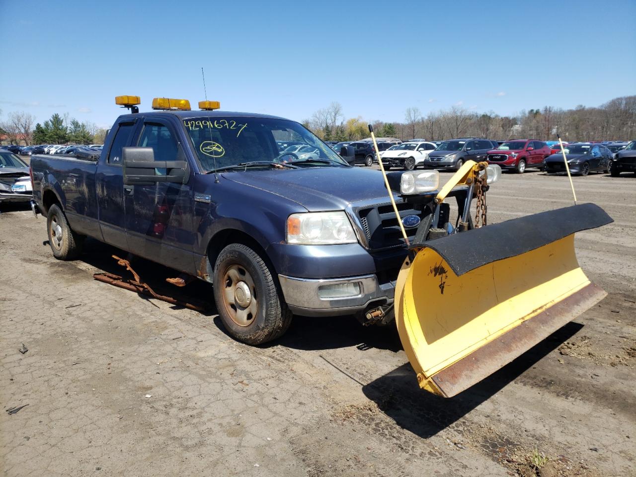 FORD F150 2004 with VIN 1FTVX14574NC27806 - Photo from auction