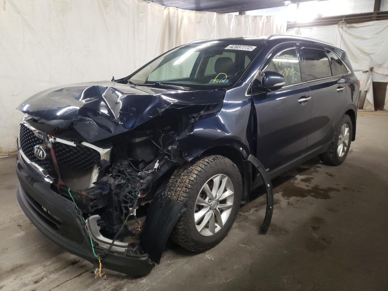 Photo 2 from auction – 2016 KIA SORENTO LX with VIN 5XYPGDA58GG111458