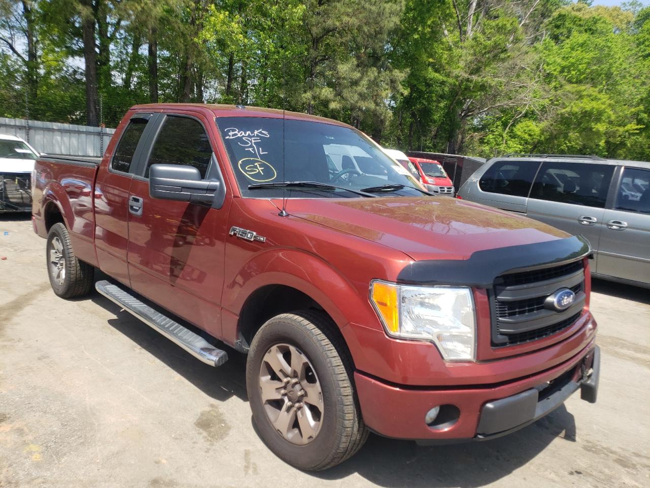 Photo 1 from auction – 2014 FORD F150 SUPER with VIN 1FTEX1CM7EKE68387