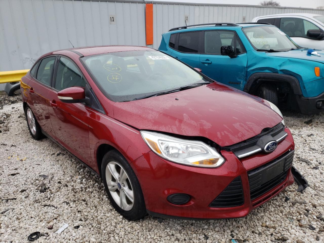 FORD FOCUS SE 2013 with VIN 1FADP3F21DL165119 - Photo from auction