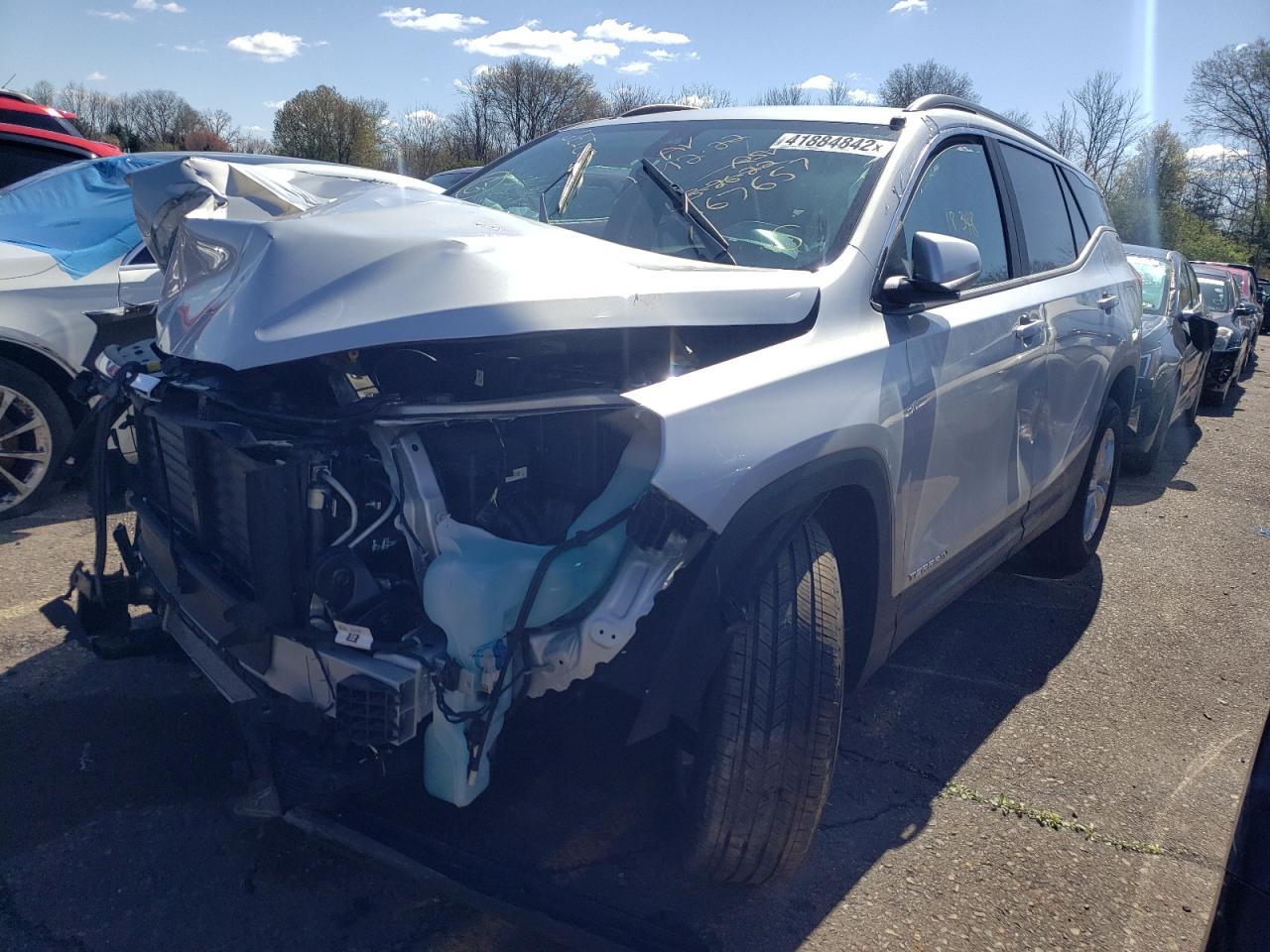 Photo 2 from auction – 2021 GMC TERRAIN SL with VIN 3GKALMEV5ML367657