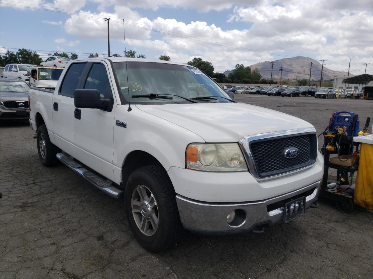 FORD F150 SUPER 2007 with VIN 1FTPW14527KC72640 - Photo from auction