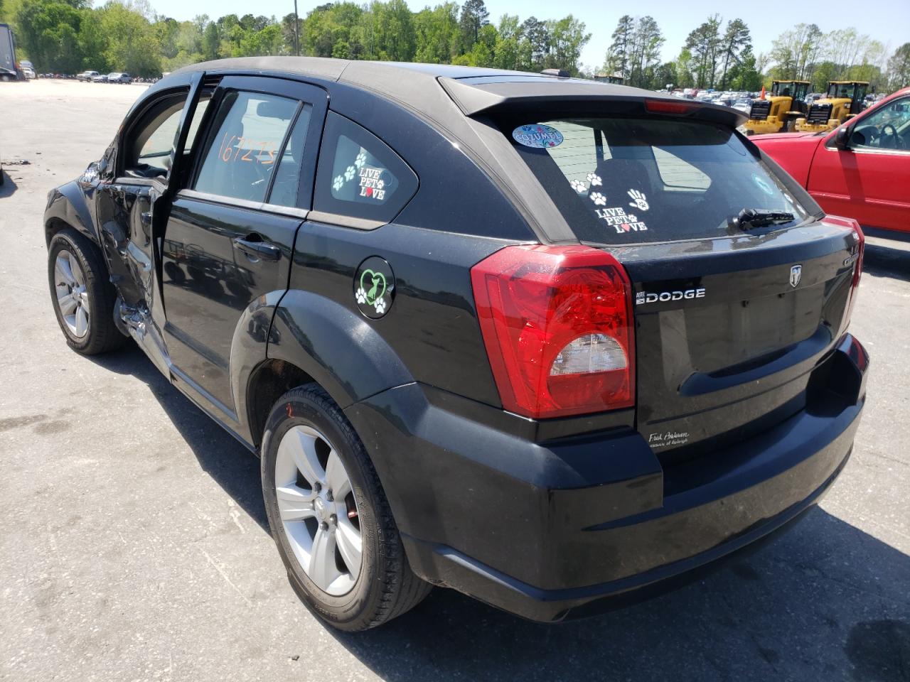 Photo 3 from auction – 2012 DODGE CALIBER SX with VIN 1C3CDWDA2CD532343