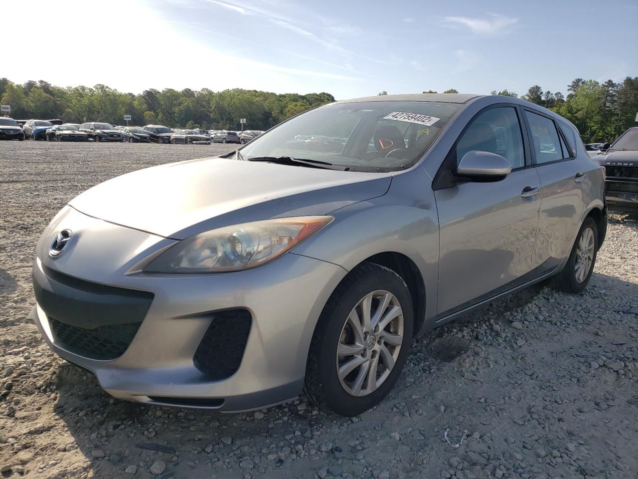 Photo 2 from auction – 2012 MAZDA 3 I with VIN JM1BL1L78C1638865