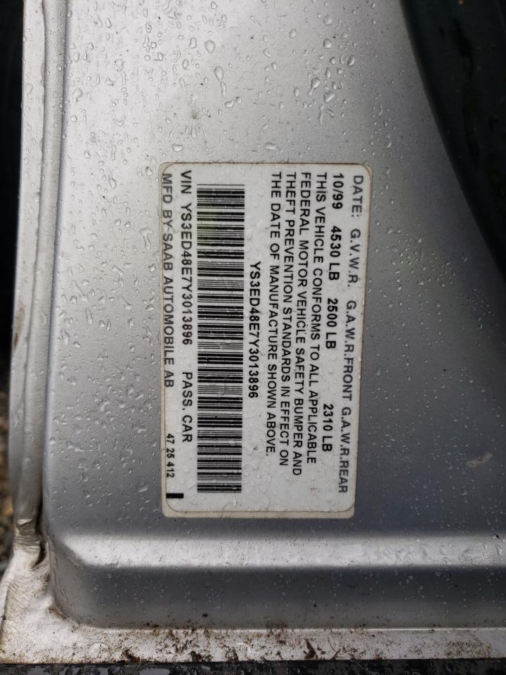 Photo 10 from auction – 2000 SAAB 9-5 with VIN YS3ED48E7Y3013896