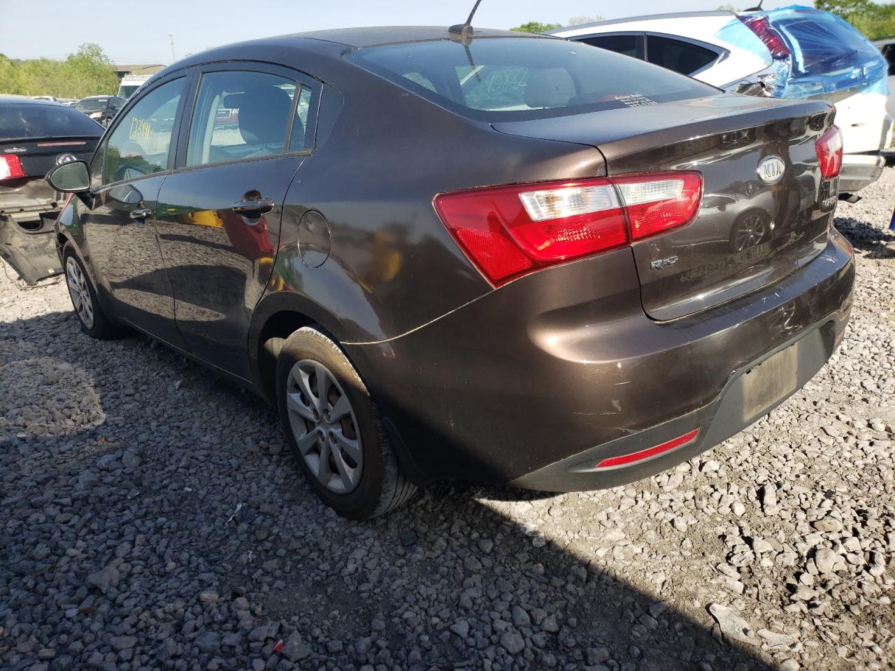 Photo 3 from auction – 2013 KIA RIO EX with VIN KNADN4A33D6119616