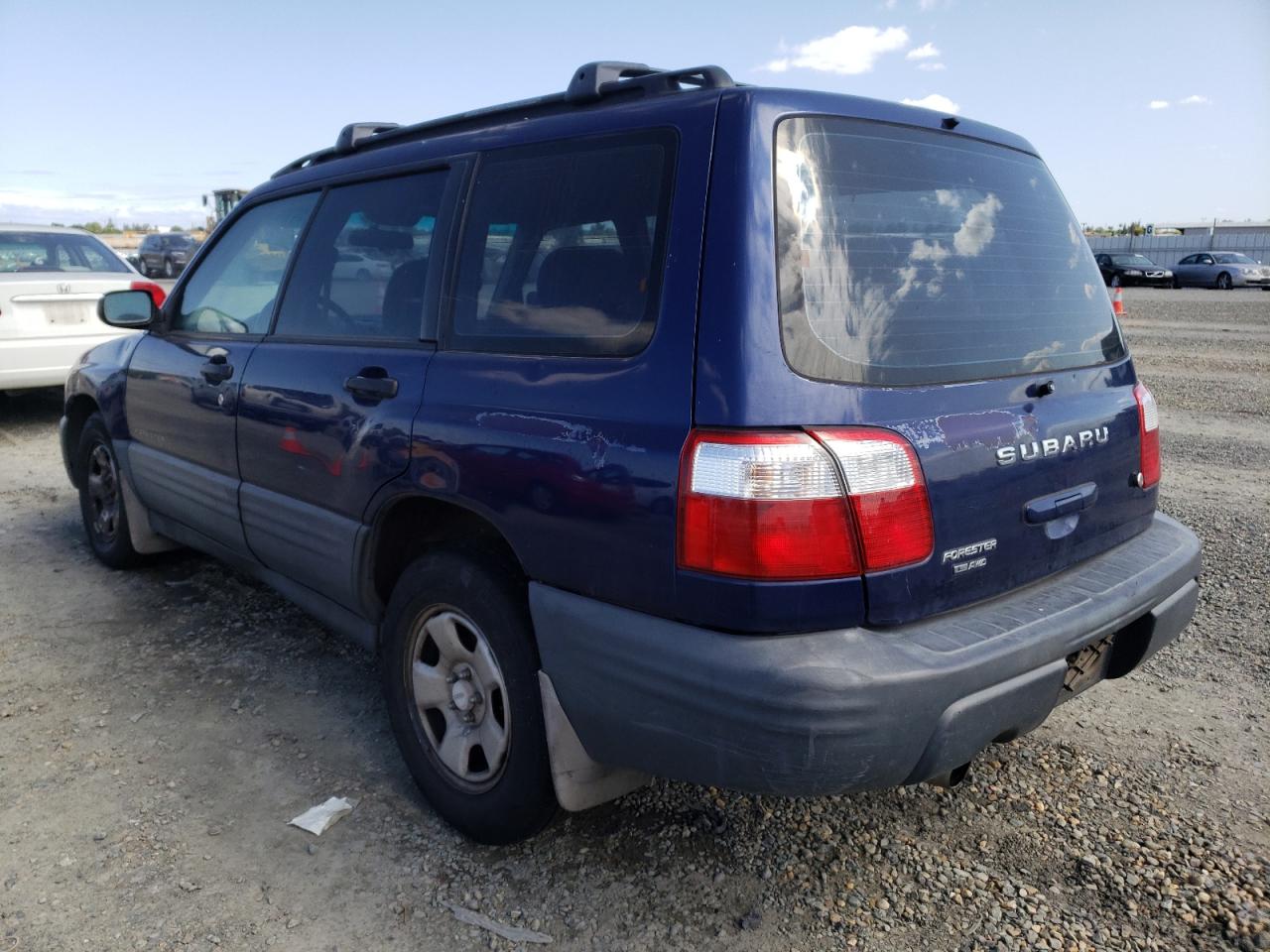 Photo 3 from auction – 2002 SUBARU FORESTER L with VIN JF1SF63502H736819