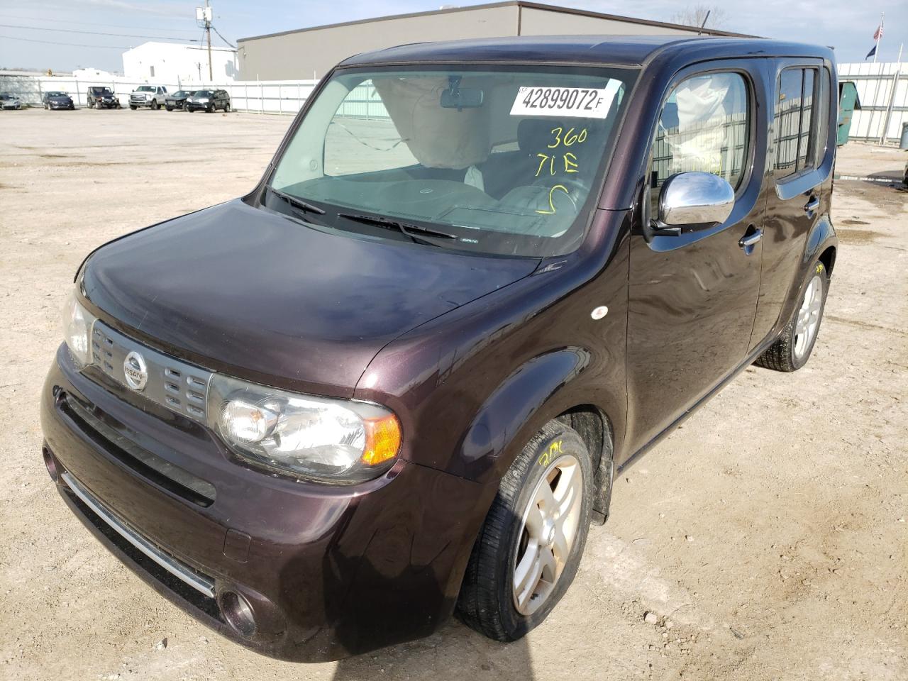 Photo 2 from auction – 2011 NISSAN CUBE BASE with VIN JN8AZ2KR6BT213851