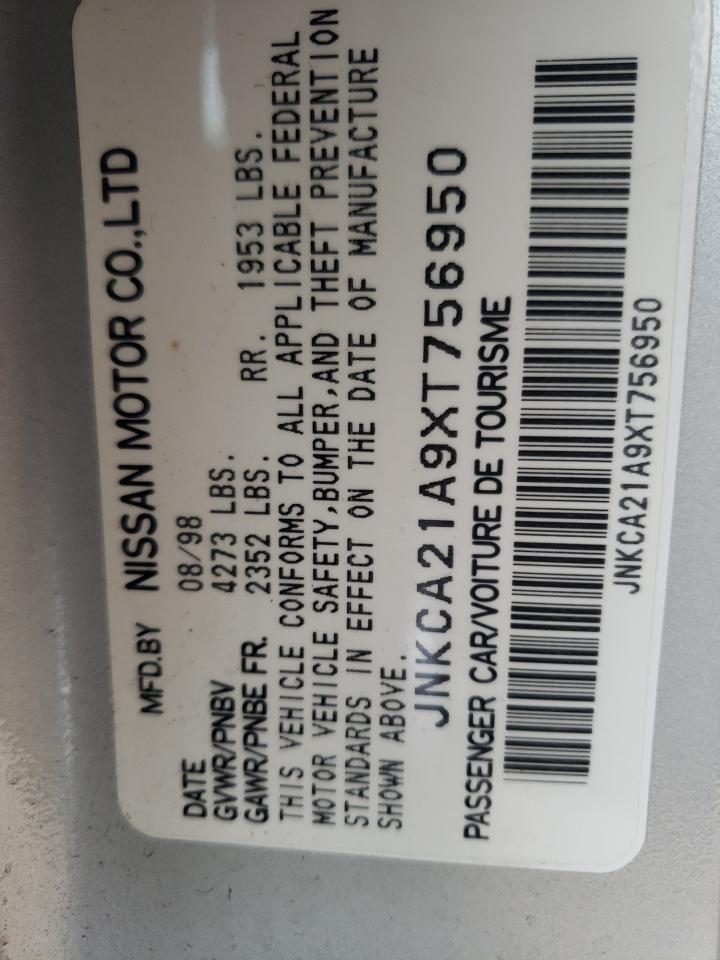 Photo 10 from auction – 1999 INFINITI I30 with VIN JNKCA21A9XT756950
