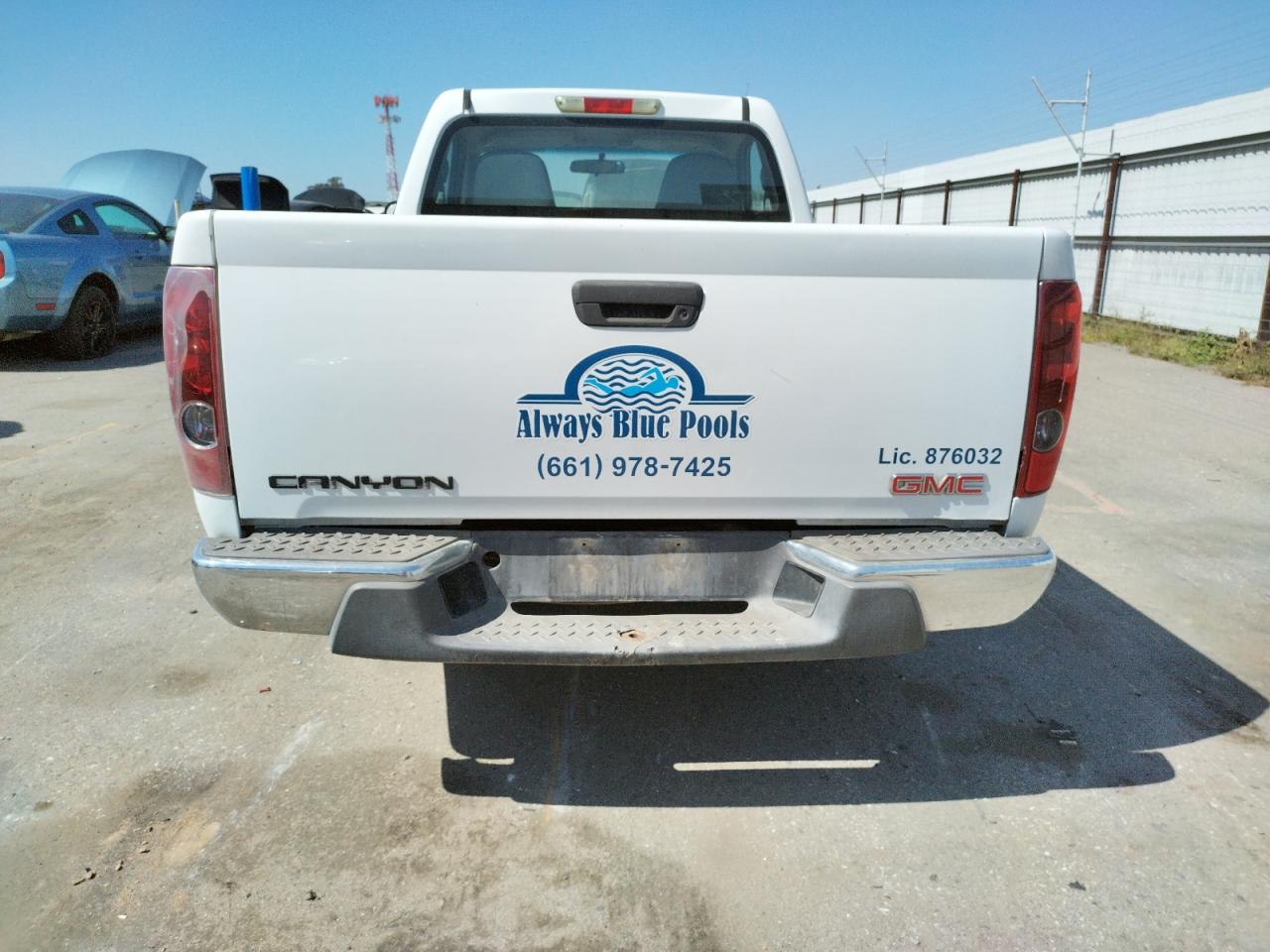 Photo 9 from auction – 2006 GMC CANYON with VIN 1GTCS148968248836