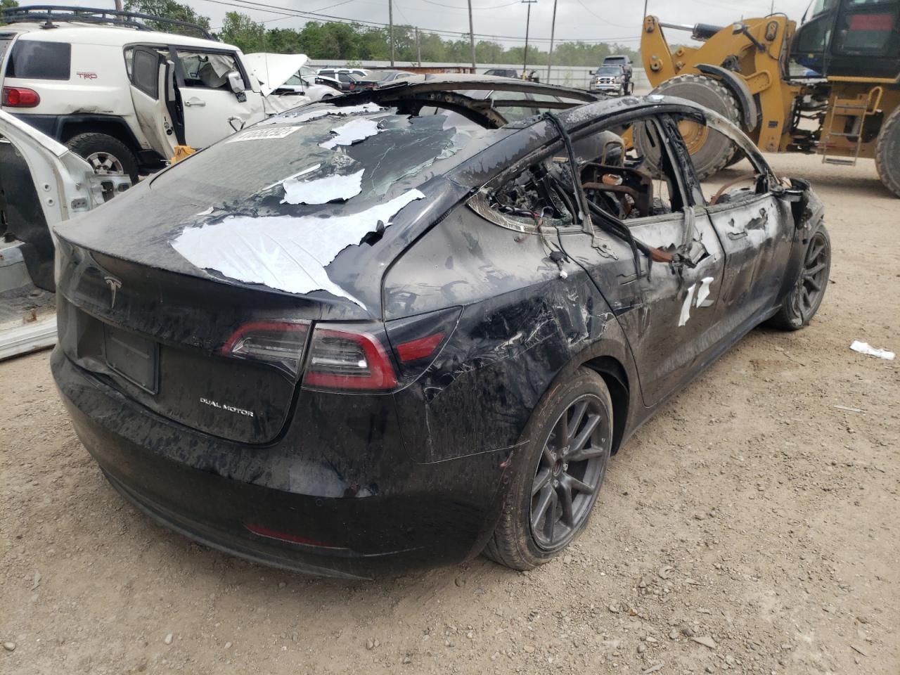 Photo 4 from auction – 2019 TESLA MODEL 3 with VIN 5YJ3E1EB3KF193487